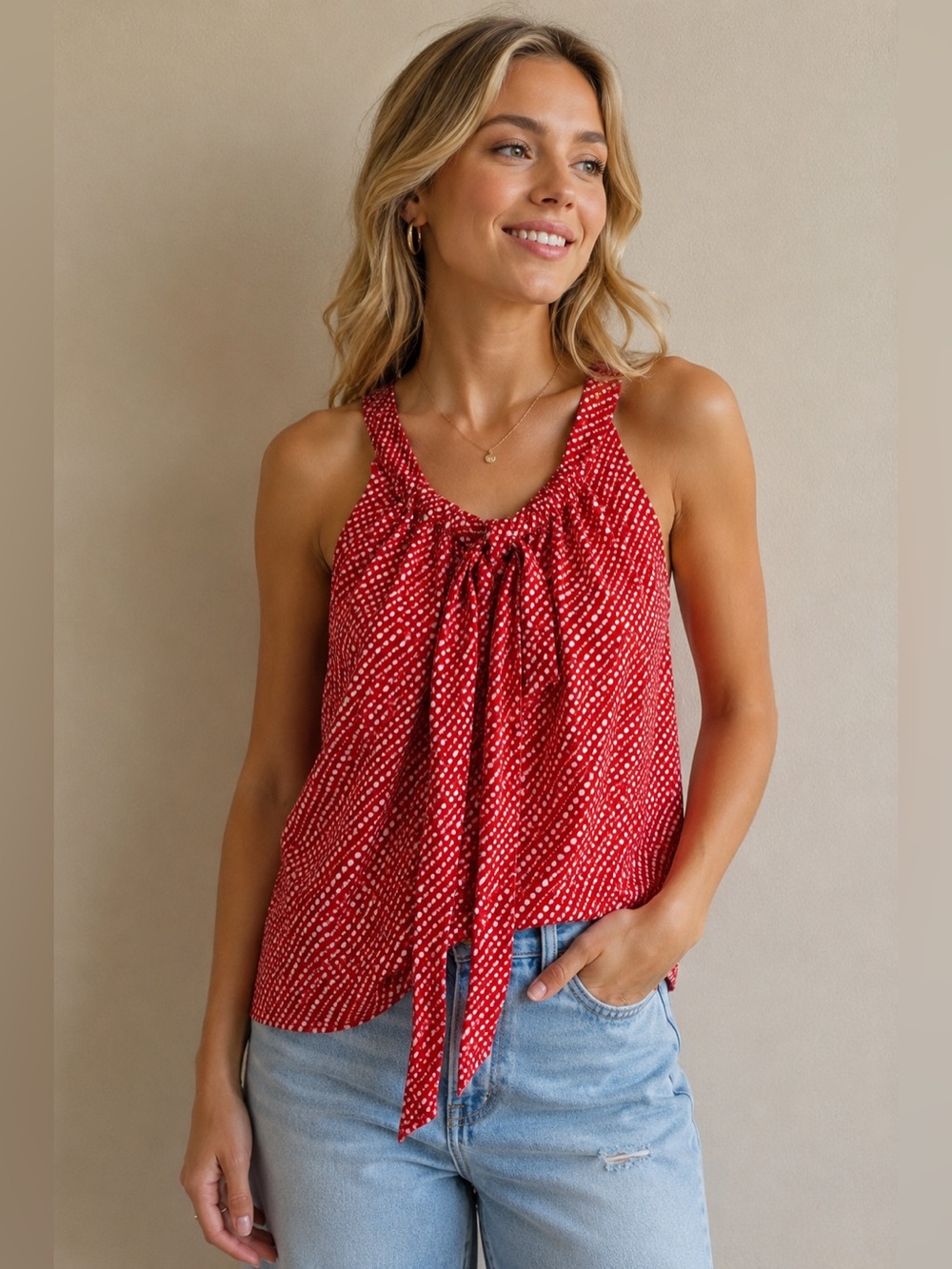 ✨Banana Republic Polka Dot Tank✨